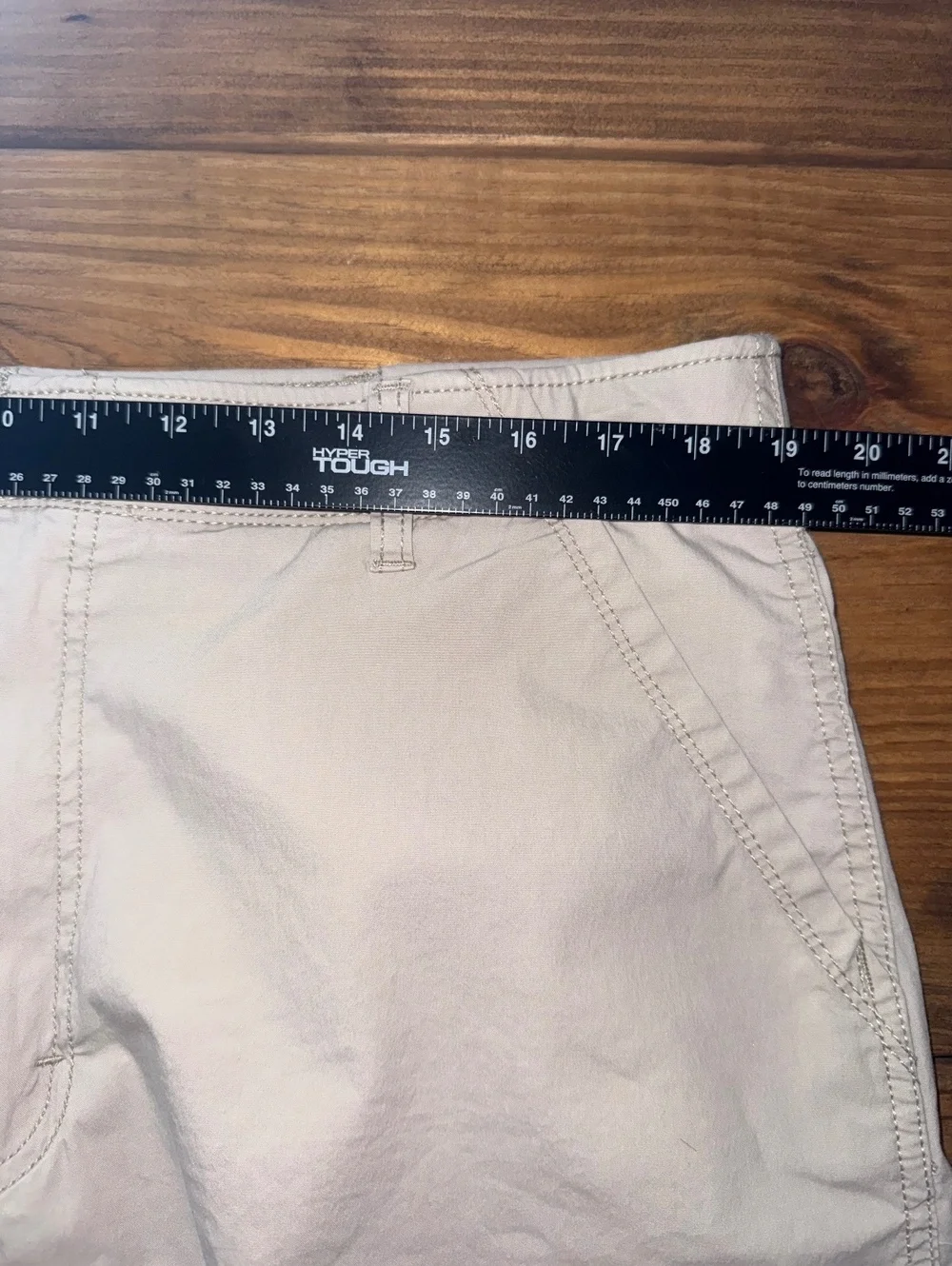 Wrangler Beige Cotton Blend Casual Shorts